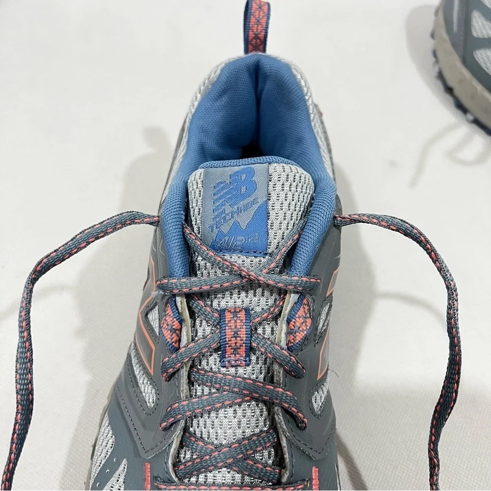 New Balance Unisex W,9 M, 7.5 Grey Blue Trail Running Sneaker Shoes All Terrain
